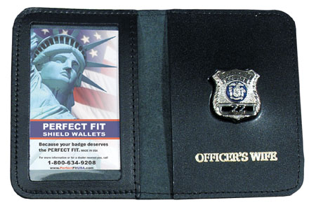 Perfect Fit Mini Badge & ID Holder w/ Many Imprints Available